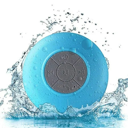 🎶🚿 Mini LED Bluetooth Shower Speaker | Waterproof | Wireless | Suction Cup | Party Lights ✨