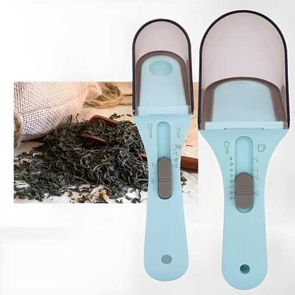 Premium Adjustable Measuring Spoon – Multi-Size Kitchen Measuring Tool with Clear Markings, Space-Saving Design & Easy-Clean Finish for Baking, Cooking & Coffee