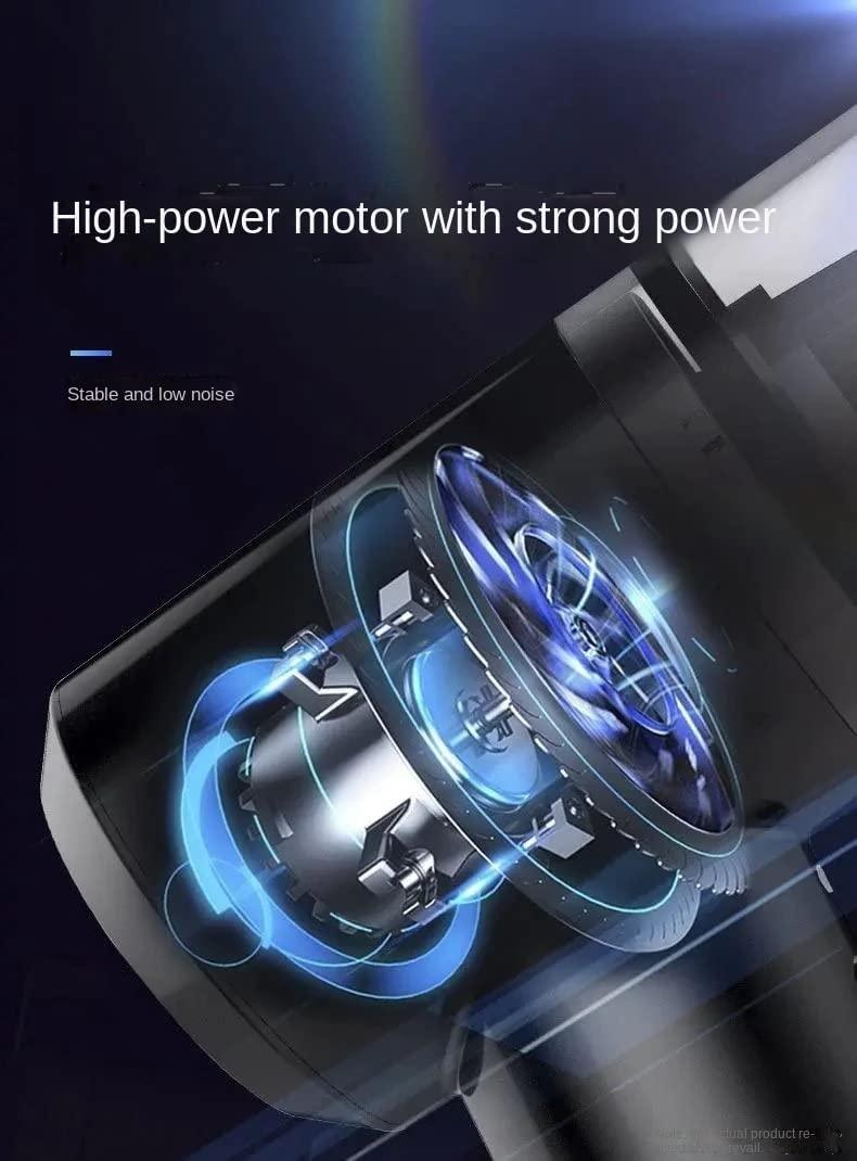 2-in-1 Portable Vacuum Cleaner – Lightweight Handheld Dust Collector with Powerful Suction, Compact Design & Easy-Clean Technology for Home, Office & Car