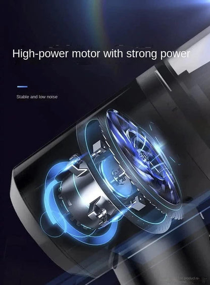 2-in-1 Portable Vacuum Cleaner – Lightweight Handheld Dust Collector with Powerful Suction, Compact Design & Easy-Clean Technology for Home, Office & Car