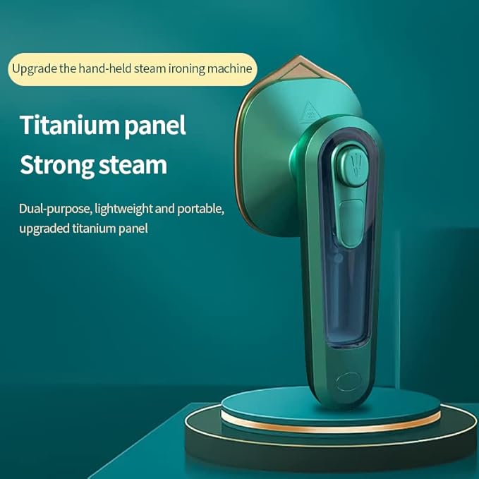 🌿 Micro Steam Iron ✨ Handheld Garment Steamer