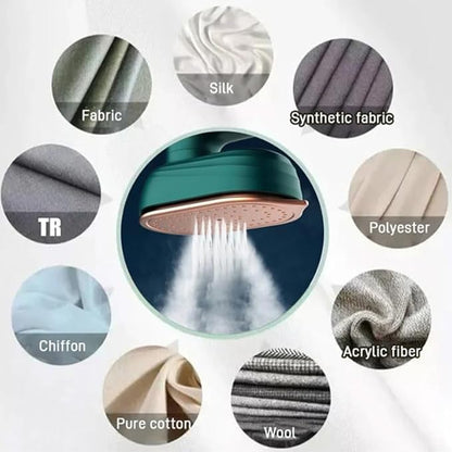 🌿 Micro Steam Iron ✨ Handheld Garment Steamer