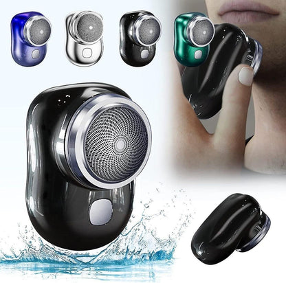 New Upgrade Mini Electric Razor & Rechargeable Shaver for Men | Wet & Dry Portable Grooming