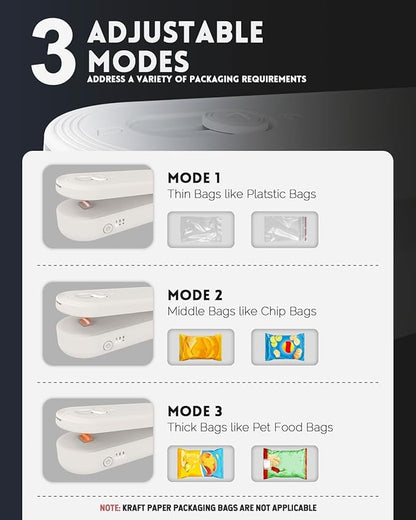 Portable Heat Sealer – Mini Sealing Machine for Food Storage