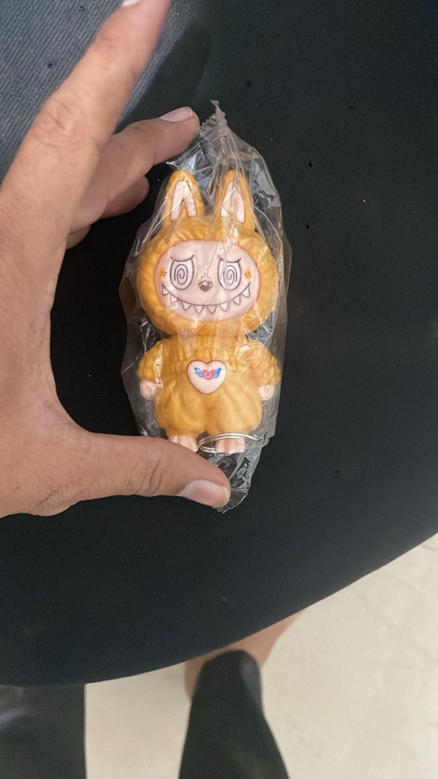 ✨ Labubu Face Changing Keychain | Cute Cartoon Anime Backpack Charm | Car Hanging & Desktop Decoration ✨